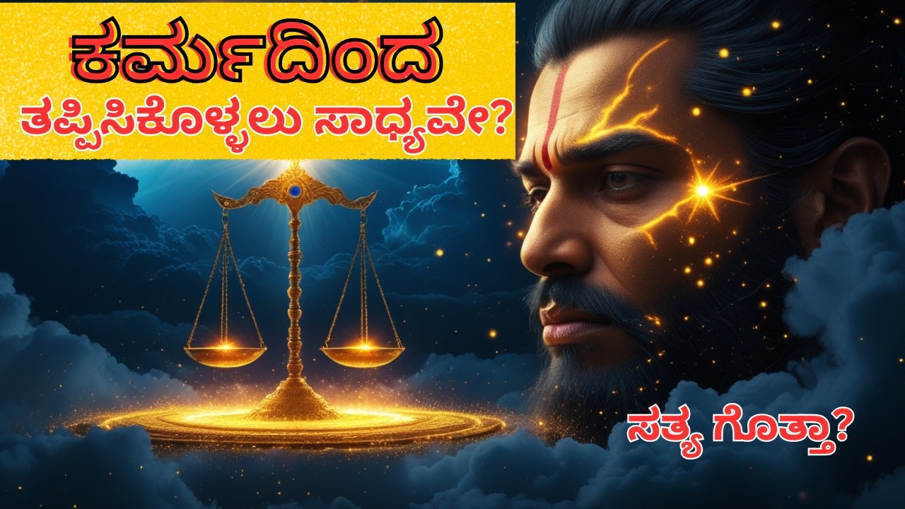 ಜೀವನ ಯಾದೃಚ್ಛಿಕವಲ್ಲ! ಪುರಾಣಗಳಲ್ಲಿ ಕರ್ಮದ ಗಹನ ಸತ್ಯ | Karma Explained in Kannada