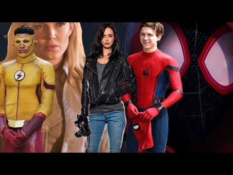 Jessica Jones Season 2 Trailer / Peter Parker In SpiderVerse Movie / Wally West Joins Legends?