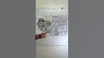 Wye Delta using two Contactor #bernaztvvlog