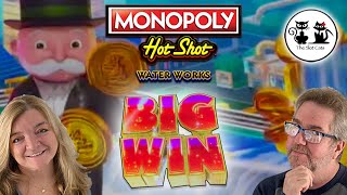 CASINO FUN! THE BAG GAME, DIE ANOTHER DAY, 5 TREASURES & MONOPOLY HOT SHOT WATER WORKS SLOT MACHINES screenshot 2