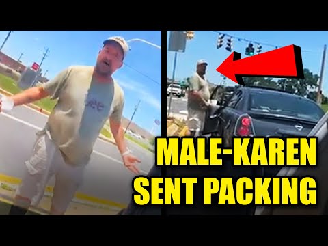 WATCH Anti Karen Sends Male Karen PACKING With Legendary Response 