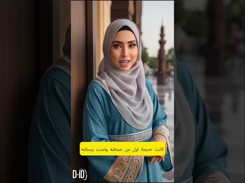 السيدة خديجة بنت خويلد أولى المؤمنات