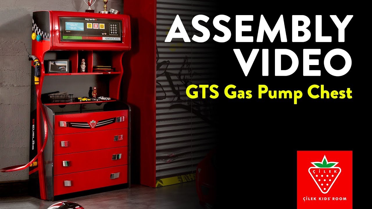Assembly Video For Cilek Gts Gas Pump Chest 20 35 1201 00 Youtube
