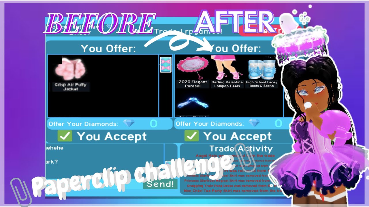 Paperclip Challenge! *BIG FAIL* Royale?High Roblox atelieryuwa.ciao.jp