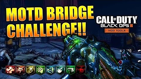 MOB OF THE DEAD BRIDGE  IN BLACK OPS 3 ZOMBIES! (Custom Zombies)