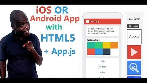 Mobile App Development with HTML5 with App.Js