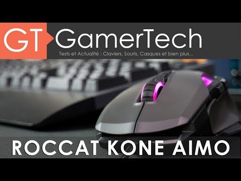 Roccat Kone Aimo Test Fr Une Souris Gaming Polyvalente Et Performante A 80 Youtube