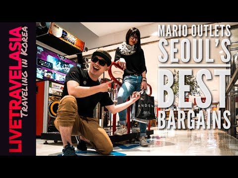 Best Place To Buy Korean Fashion In Seoul Mario Outlet 