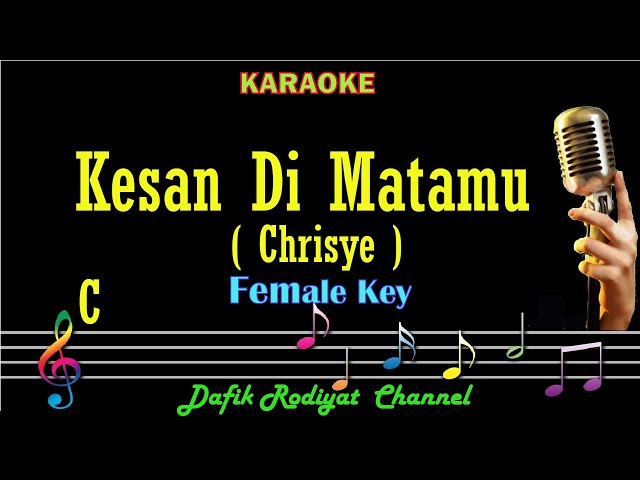 Kesan Di Matamu (Karaoke) Chrisye/ Nada Wanita/ Cewek/ Female Key C class=