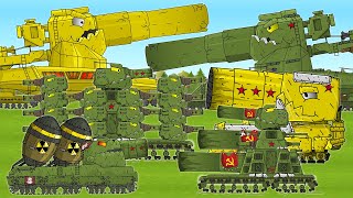 All New Series of the Steel Giants - Collection All Seasons - Cartoons about tanks