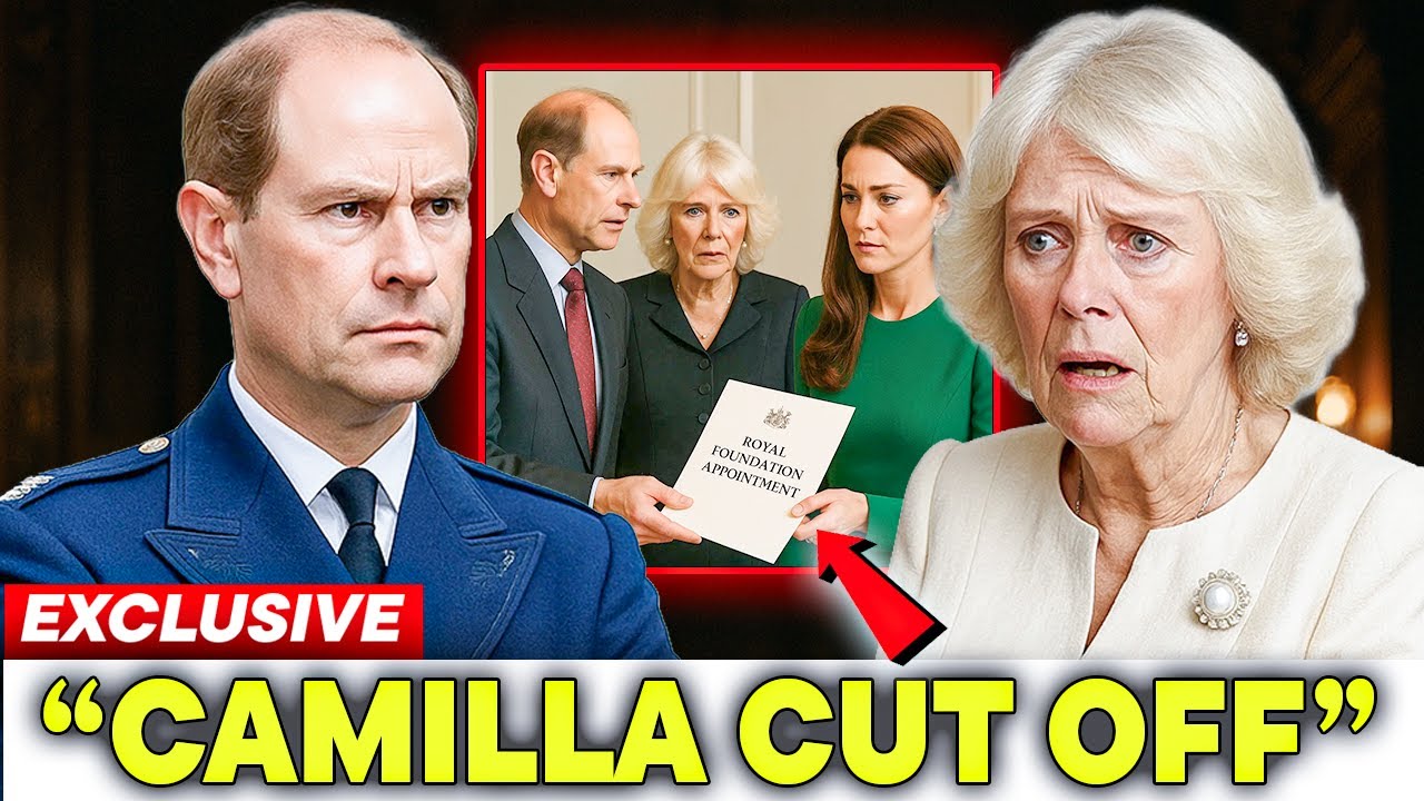 Принц Эдвард блокирует благотворительную поддержку Камиллы и вместо этого награждает Екатерину Ис...