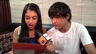 Niti And Utkarsh Aka Nandani And Dhruv Of Kaisi Yeh Yaariyaan  Gift Segment