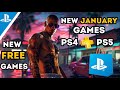 NEW Upcoming JANUARY 2025 PlayStation Games - NEW FREE Game, New RPGs + More! (New Games 2025)