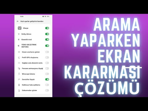 Arama Yaparken Ekran Kararıyor (Çözümü)