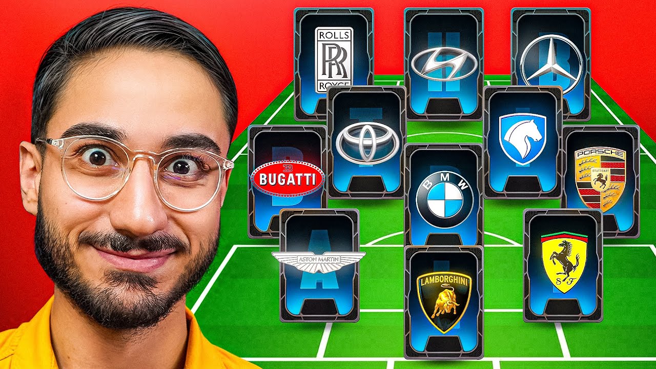 از هر ماشین = 1 بازیکن خفن🚗