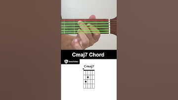 How To Play The Cmaj7 Chord On Guitar - Guvna Guitars