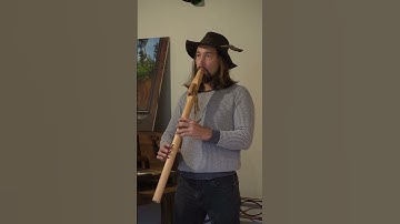 Native Red cedar Bass flute B 432Hz / Available