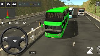 euro coach bus simulator 💥🤩|| new indonesia coach bus simulator - Android gameplay screenshot 3