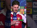 Declan Rice on His Goal and Arsenal's Intensity #football #shorts