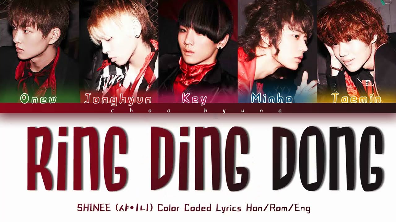 Random Music Lyrics... - SHINee - Ring Ding Dong. ( English lyrics ) -  Wattpad