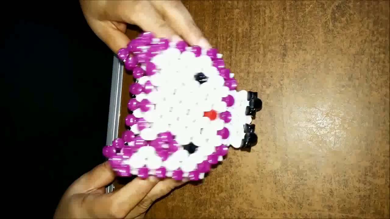 شرح مقلمه مكتب من الخرز  بالخطوات