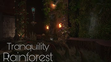FFXIV cozy small/Apartment tour | Tranquility Forest 🍃🎋