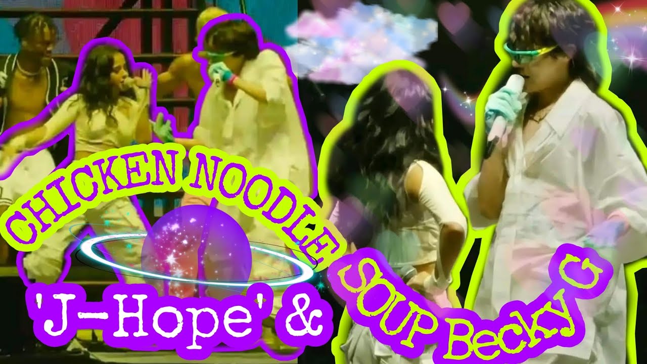 CHICKEN NOODLE SOUP 'Becky G & BTS JHope' IN LOLLAPALOOZA 💜 (Full