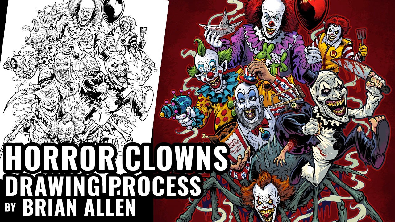 Send in the Clowns SuperColor Buzzz - Flyland Designs, Freelance