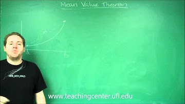 Mean Value Theorem