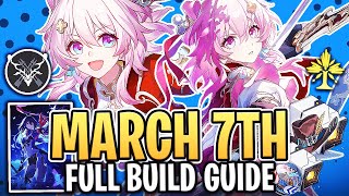 Make Hunt March 7th BUSTED!! | NEW Hunt March 7th Full Build Guide (Kit, Lightcones, Relics) (HSR)