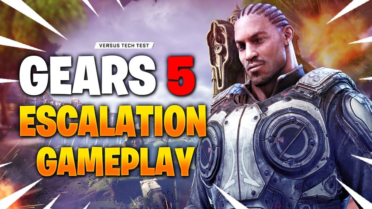 Gears 5 | My First Escalation 2.0 Match! [Tech Test] - YouTube