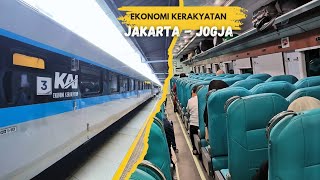 THIS IS BETTER THAN A SUBSIDIZED ECONOMY ⁉️ Jakarta - Jogja Ride the Latest People's Economy Train