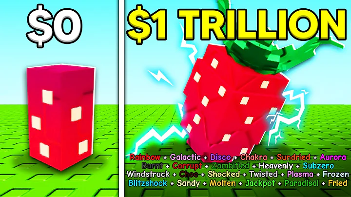 $0 to $1 Trillion Using ONLY One Elder Strawberry Seed