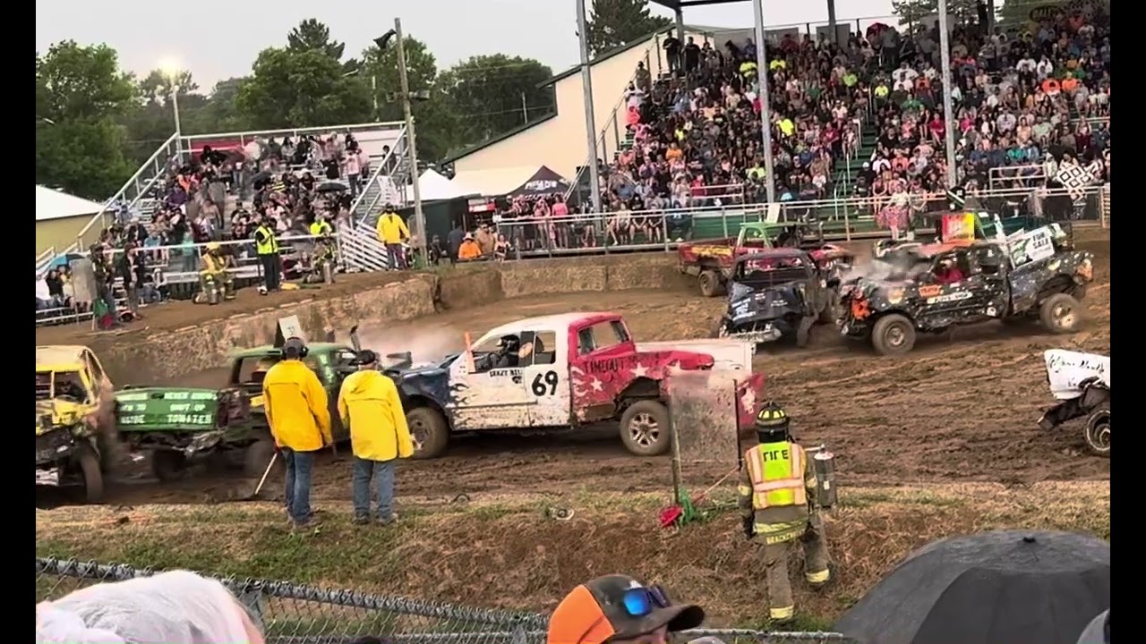 Pine County demo derby 2024