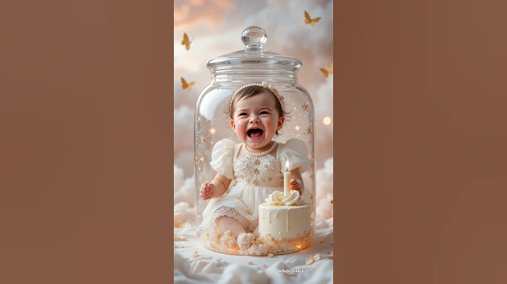 Baby Crying and Saying Happy Birthday 😂😂 #shorts #viralshorts #feedshorts #ai #happybirthday #baby