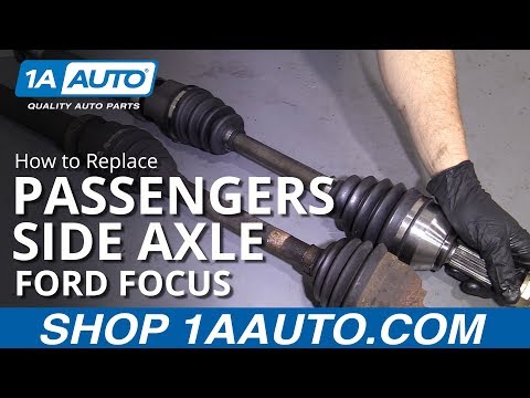 How to Replace Passengers Side Axle 00-11 Ford Focus