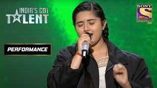 देश के लिए Ishita ने दिया एक Singing Tribute | India's Got Talent | Kirron K, Shilpa, Badshah, Manoj
