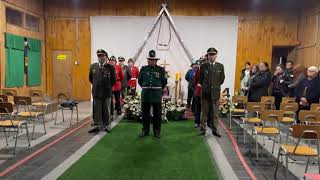 Funeral Honorario Fundador de la Cuarta Compañía de Bomberos en Putú Eduardo Rodríguez Rodríguez