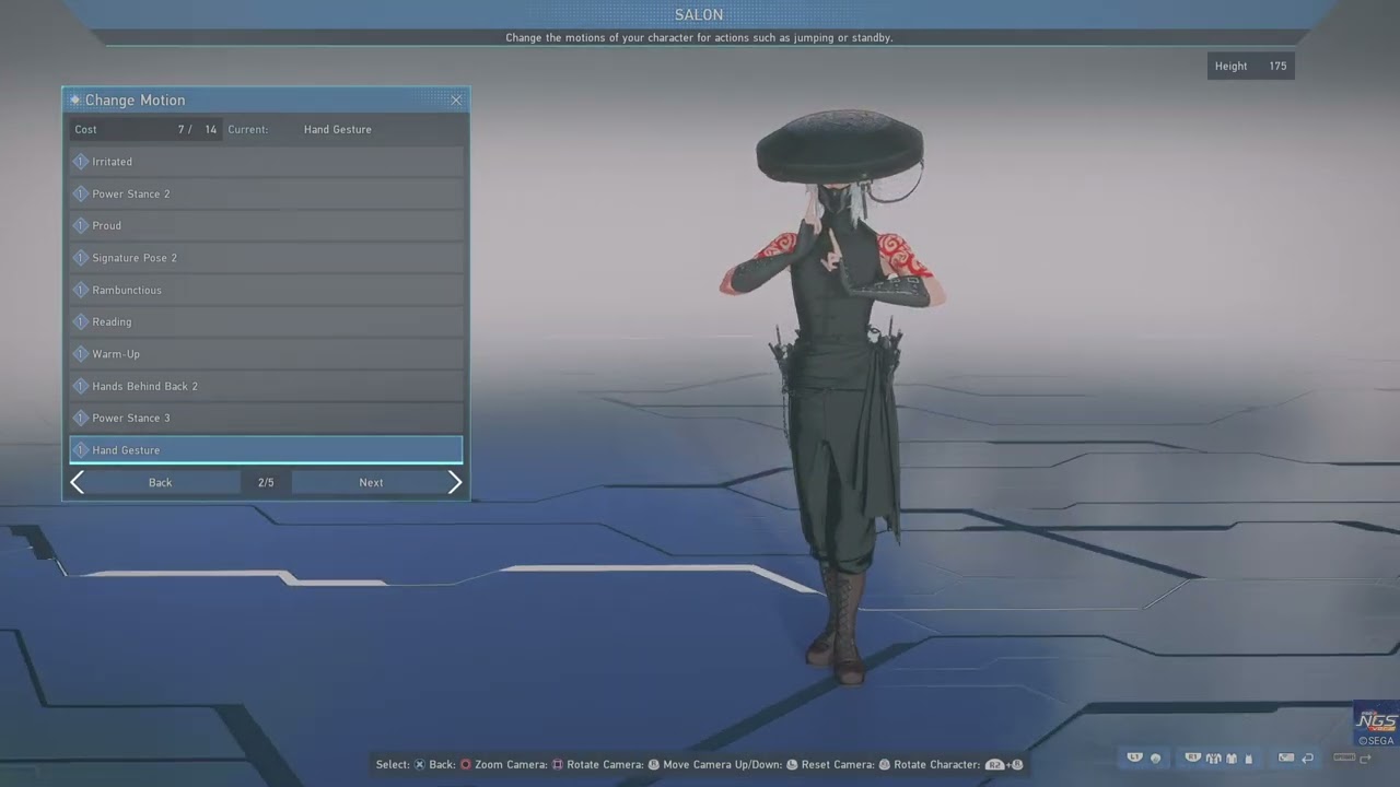 PSO2 NGS Fashion: Haseo