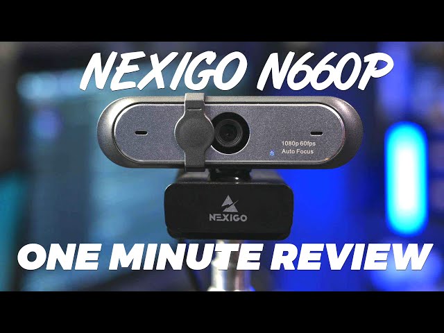 NexiGo N660P 60fps Autofocus Webcam