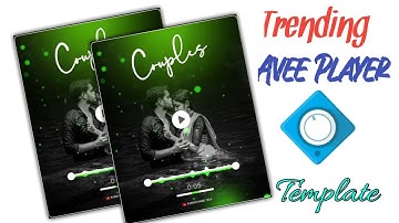 New Avee Player Template | how to Avee Player Template | Avee Player Template video #kumarchandtech