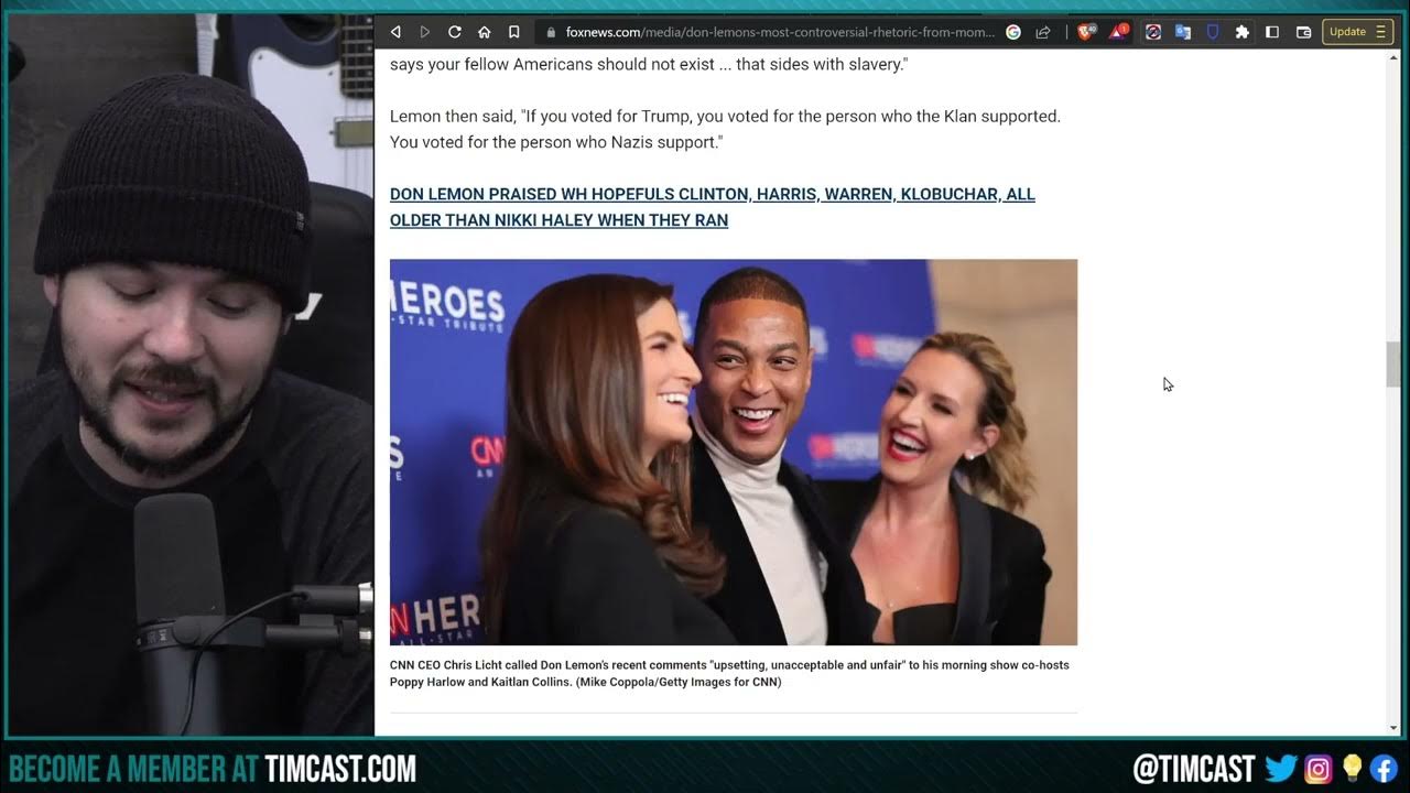 CNN About TO FIRE Don Lemon, Lemon ROASTED For Misogyny, Claiming Women Get MOMMY BRAIN