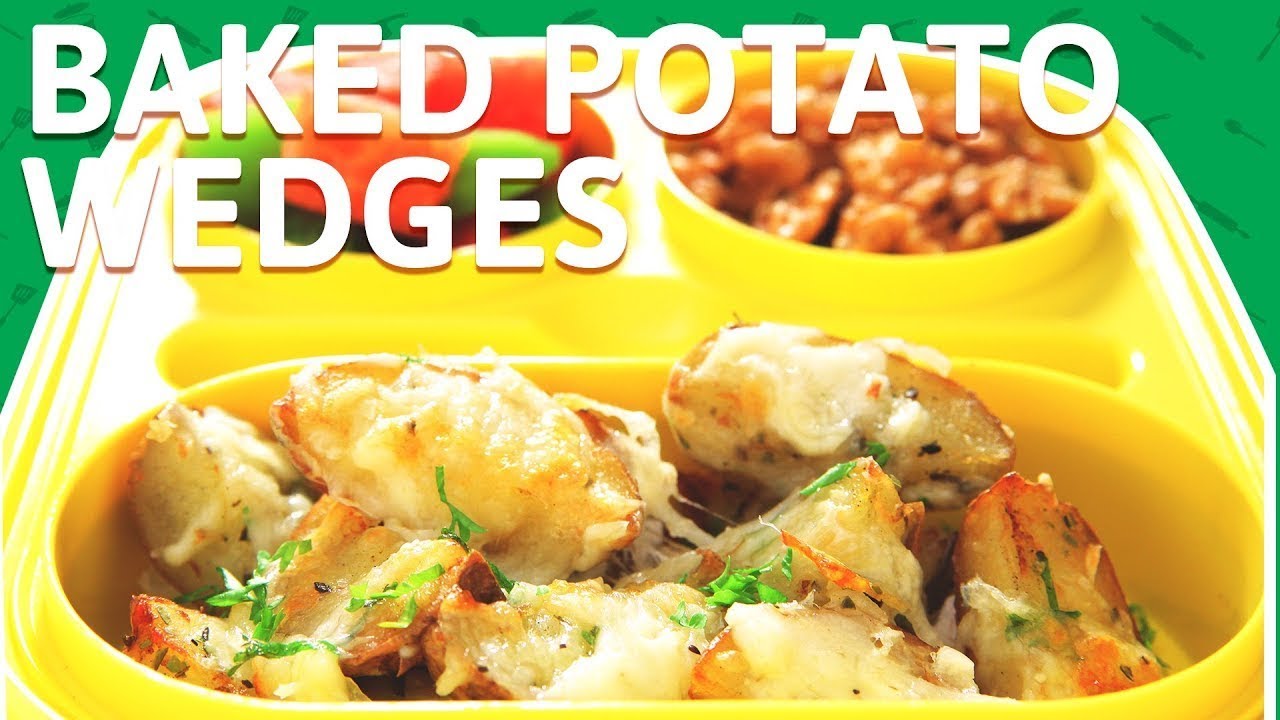 Baked Cheese Potato Wedges |  Crispy Potato Wedges Recipe | Easy  Snacks Recipe | Mother