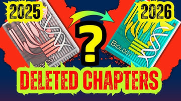 NCERT Class 12 Biology 2025-26: Deleted Chapters & Major Syllabus Cuts!