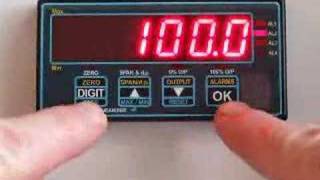 About your Intutive digital panel meter - the info screen