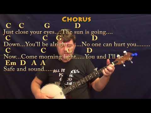 safe-and-sound-(taylor-swift)-banjo-cover-lesson-in-em-with-chords/lyrics