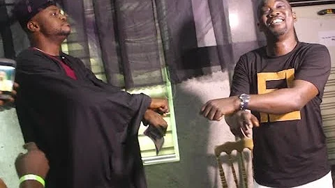 Odunlade Adekola and Pasuma Dance Shaku Shaku at Femi Solar's Concert