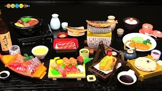 ORCARA Miniature Japanese Food　日本料理のミニチュア　全8種類