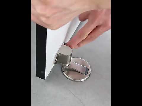 Video: Magnetisk holder: gulv og vegg, omfang og monteringsanbefalinger
