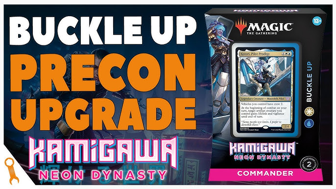 Qué lleva el mazo Abróchate el cinturón? 🚀 Unboxing COMMANDER - Kamigawa  Neon Dynasty 